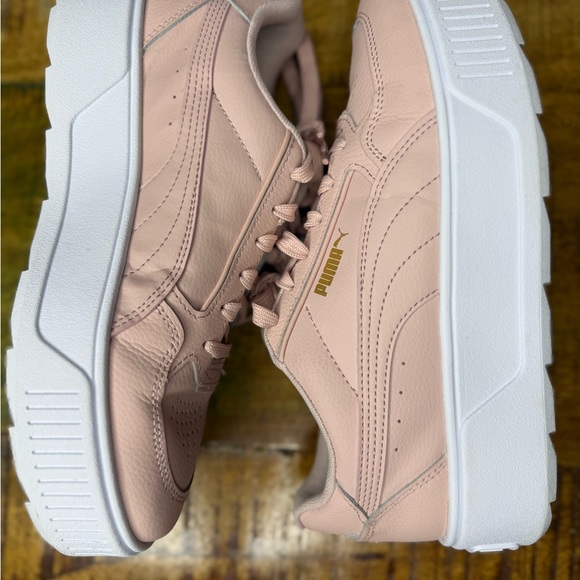 PUMA Women's Karma Rebel Platform Rose Quartz Sneakers - Picture 2 of 8